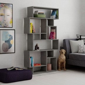 Libreria Orizzontale Verticale Bifacciale Moderna Cemento | BricoShop24 2