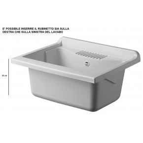 Pilozzo per Esterno Mobile Lavatoio in Resina lavabo da Lavanderia  | Bricoshop24 2