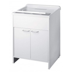 Lavandino da Esterno 60x50 Lavatoio Mobile in Resina da Lavanderia | Bricoshop24