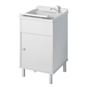 Mobile Lavatoio da Esterno in PVC Pilozzo Sifone Piletta di Scarico | Bricoshop24