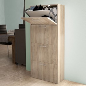 Scarpiera Olmo Slim a 4 Ante Ribalta Doppie Porta Scarpe Salvaspazio 2