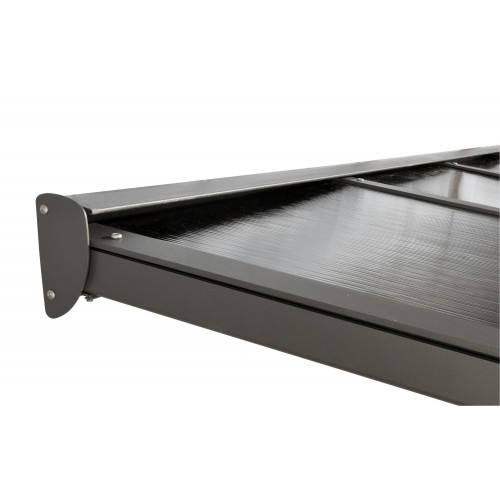 Pergola Addossata 3x3 in Alluminio Gazebo da Giardino Terrazzo Pergolato Carport | BricoShop24