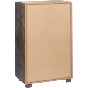 Como Nero Noce 6 Cassetti 110 cm Cassettiera Settimino Camera Ufficio 2