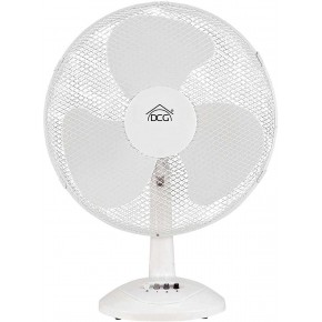 Ventilatore Tavolo Velocità 40W Regolabile Pale Oscillante Orizzontale