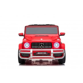 Macchinina Rosso Elettrica Bambini Mercedes G Batteria 12 V Fuoristrada 2