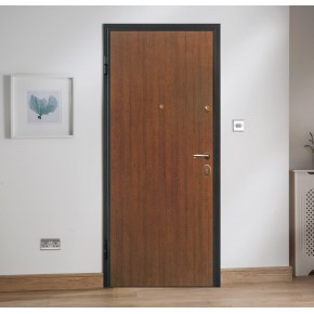 Porta di sicurezza per Esterno Blindata con Pannello Bianco Pantografato 2