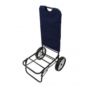 Carrello Pieghevole Portatutto per Trasporti in Tessuto da Spesa 40 Kg