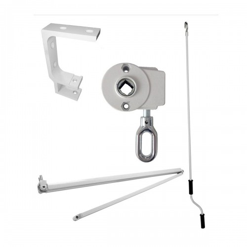 Tenda da Sole a Bracci Retrattili 250x200 Verde con Rullo per Balcone
