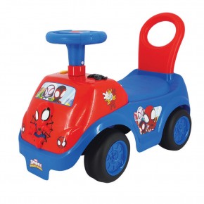 Macchina Cavalcabile per Bambini Auto Spiderman a Spinta Primi Passi
