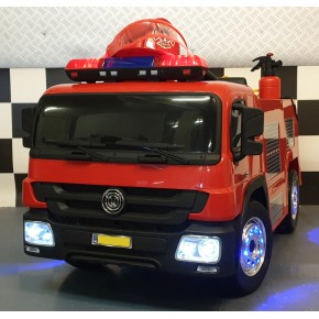 Camioncino dei Pompieri per Bambini 12V con Telecomando e Lampeggianti 2