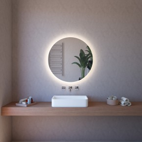 Specchio Rotondo 60 cm con Illuminazione Perimetrale Led per Bagno 2