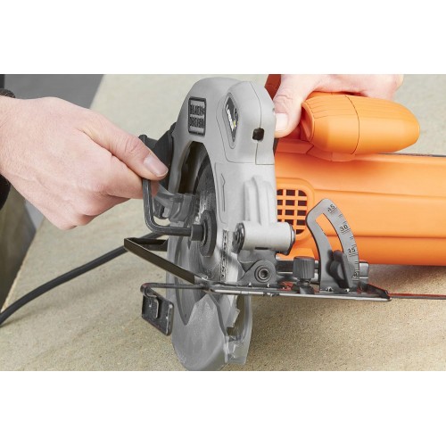 Sega Circolare con Guida Laser Black & Decker Tagli Precisi 1250W