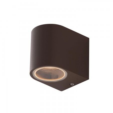 Faretto a Parete Applique da Esterno Punto Luce in Alluminio Bronzo
