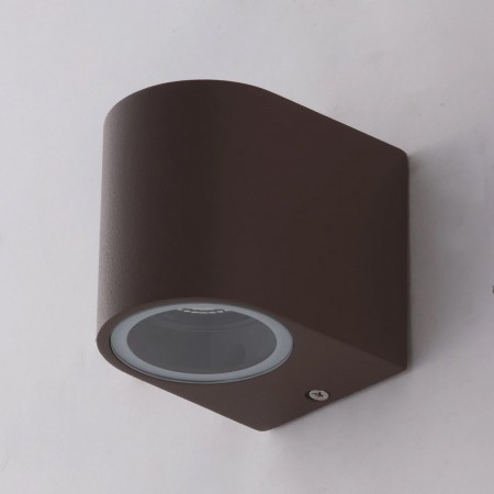 Faretto a Parete Applique da Esterno Punto Luce in Alluminio Bronzo