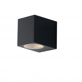 Applique in Alluminio Antracite Faretto a Parete da Esterno un Punto Luce