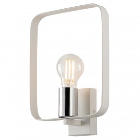 Lampada da Parete Intec Luce per Interno Applique Bianca Lampadina E27