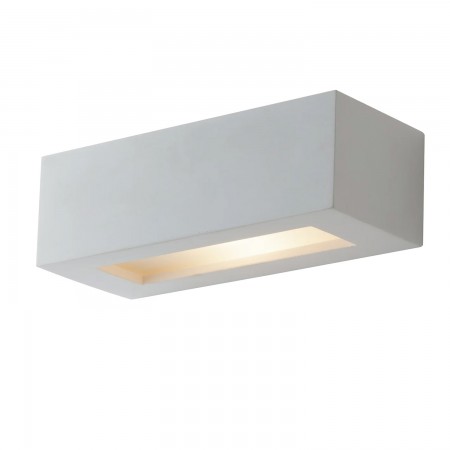 Lampada Rettangolare Luce da Parete Intec Faretto a Muro Verniciabile