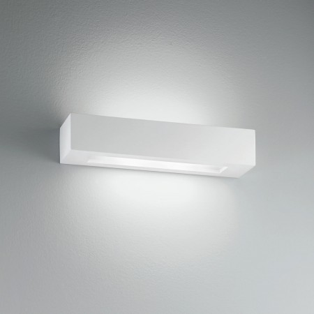 Lampada Rettangolare Luce da Parete Intec Faretto a Muro Verniciabile