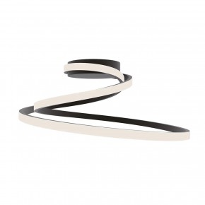 Plafoniera a Soffitto da Interno Nero Intec Moderna Luce a LED CCT