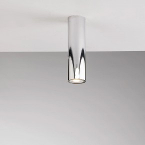 Punto Luce Tubolare Faretto da Soffitto Plafoniera in Metallo Cromo 2