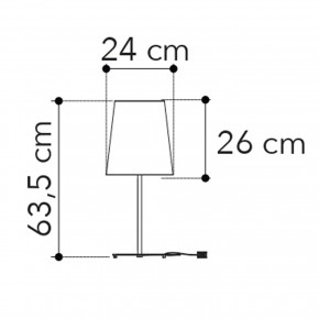 Lampada con Paralume in Tessuto Luce da Tavolo Moderna in Metallo Grigio 2