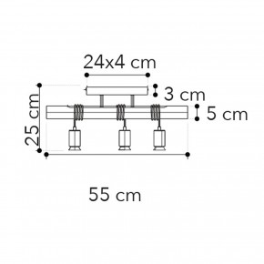 Plafoniera in Legno e Metallo Lampada a Soffitto Luce Design Moderno 2