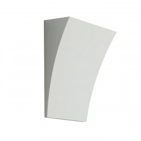 Applique da Interno Lampada Bianca Verniciabile Luce da Parete Intec