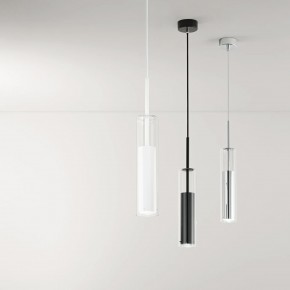 Lampada a Sospensione da Interno Lampadario in Vetro dal Design Moderno 2