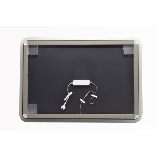 Specchio da Bagno Rettangolare Retroilluminato a Led 80x70 da Parete