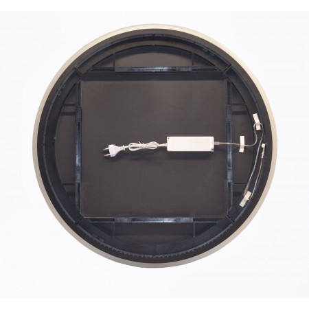 Specchio Rotondo Illuminazione Perimetrale Led 90 cm Moderno per Bagno