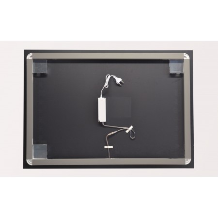 Specchio Moderno Rettangolare 100x70 con Illuminazione a Led da Bagno
