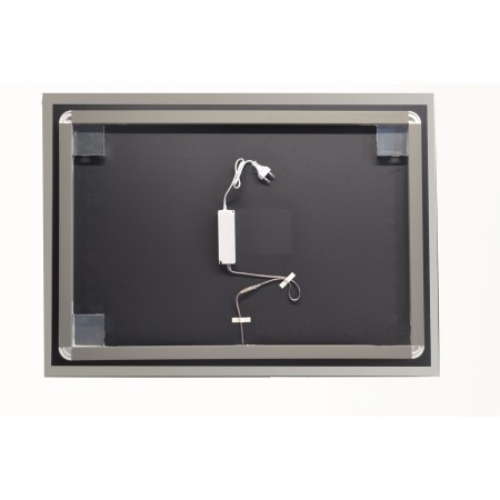 Moderno Specchio da Bagno con Illuminazione a Led Rettangolare 100x70