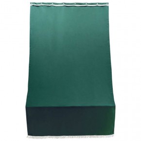 Tenda a Caduta Soffitto Verde 140x250 per Porta Finestra con Anelli