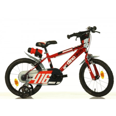 Bicicletta da Bambino Ruota 16 Pollici 4 5 6 7 anni Rotelle Freni Bici Bimbo