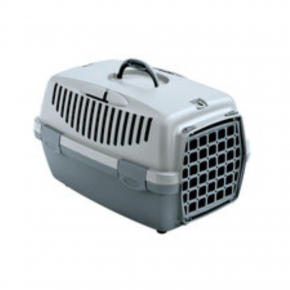 Trasportino per Cani e Gatti colore grigio / blu