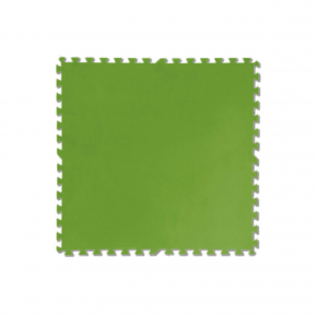 Tappetino fondo piscina verde 78x78 cm 9 pezzi