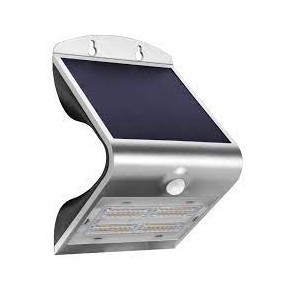 Applique con fotovoltaico a led con sensore Grigio