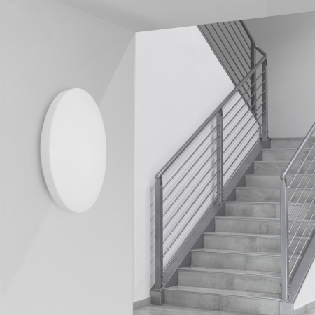 Plafoniera tonda Bianca a Led 3000K