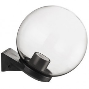 2 Applique a Sfera da Muro da Esterno 25 cm Trasparente