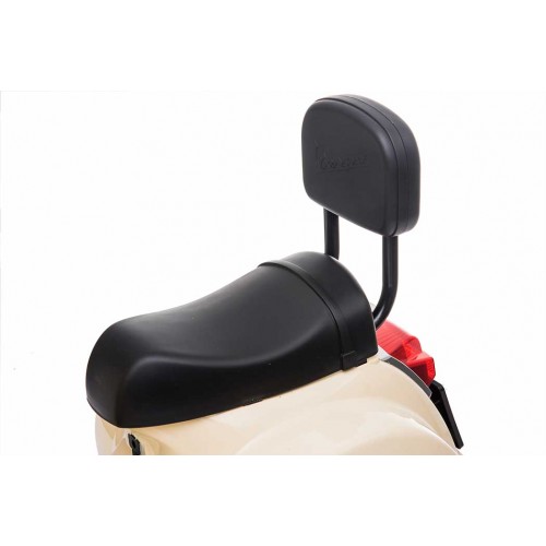 Mini Vespa Piaggio Crema Elettrica per Bambini Batteria 6 V