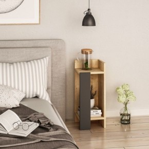 Tavolino comodino di Design Elos Destro in Rovere 27x25x60cm 2