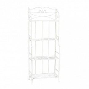 Porta Piante Nero in Metallo Scaffale per Vasi con Ripiani Versatile