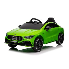 Macchina Elettrica per Bambini Mercedes Cla45 Verde 12V