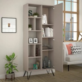 Libreria con Anta 7 Ripiani Antracite 80,6x191 cm 2