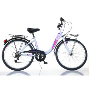 Bicicletta da Ragazza Donna Ruota 26 Pollici Mountain bike