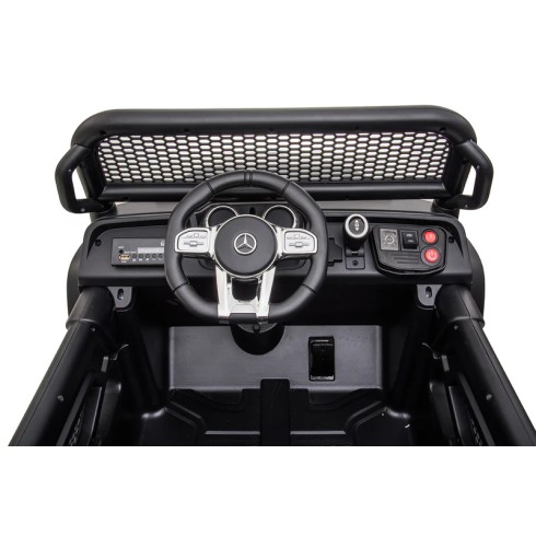 Macchina Elettrica per Bambini Mercedes Unimog Fuori Strada Verde