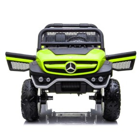 Macchina Elettrica per Bambini Mercedes Unimog Fuori Strada Verde 2