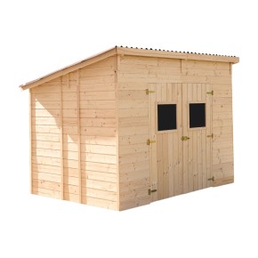 Casetta 2.8x2 in Legno Pannelli 16 mm Attrezzi Rimessa | BricoShop24