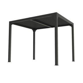 Pergola Bioclimatica 3x2.4 in Alluminio Gazebo Pergolato | BricoShop24