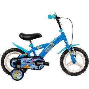 Bicicletta da Bambino Stitch Ruota 12 Pollici Bici Bimbo con Rotelle 2